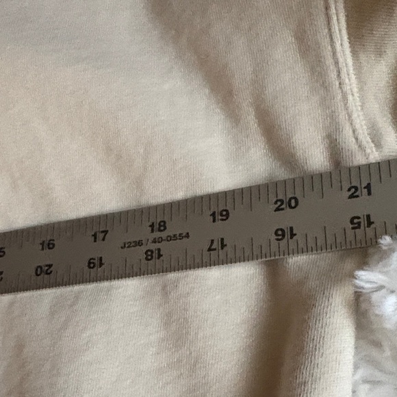 Old Navy So Comfy Oversized Cream  Hoodie - Picture 7 of 8